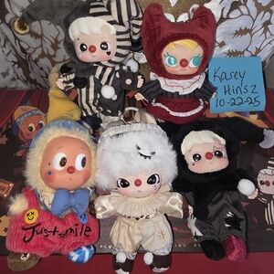 Authentic Pop Mart WHY SO SERIOUS Set of 5 - Molly, Hacipupu, Dimoo, Twinkle